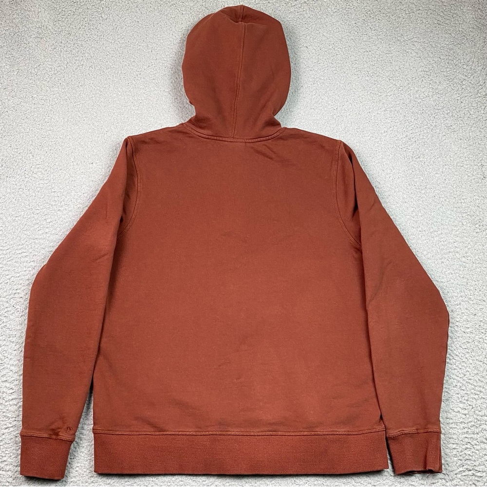 Pact Organic Cotton Hoodie Men's Size M Full Zip Sweatshirt Brick Color Medium * - Picture 2 of 15